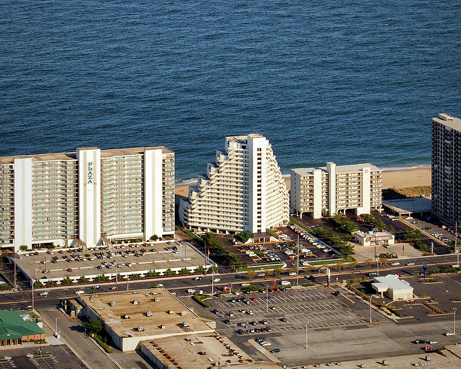 Pyramid Condominium Ocean City MD Photograph by Bill Swartwout