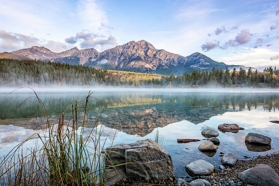 Pyramid Mountain Sunrise Photograph by Sal Augruso | Fine Art America