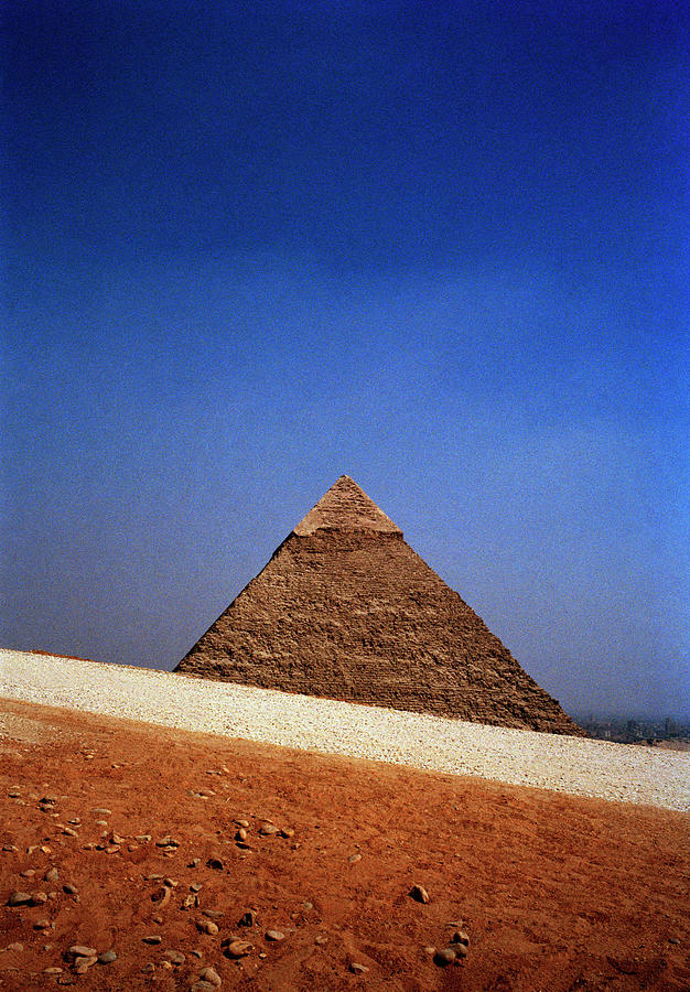 Pyramid of Khafre  Photograph by Shaun Higson