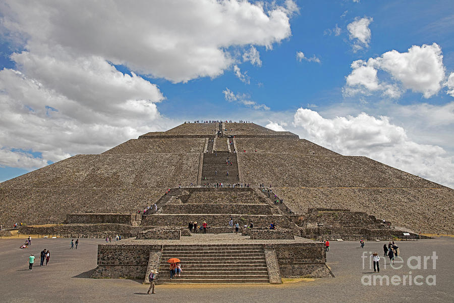 Pyramid of the Sun at Teotihuacan, Mexico Photograph by Arterra Picture Library