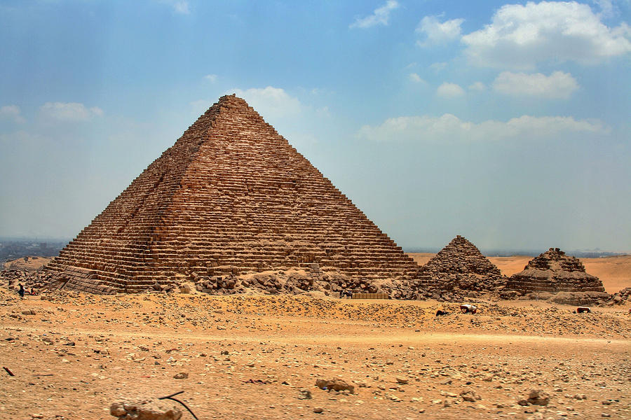 Pyramids Photograph by Salem Al-foraih