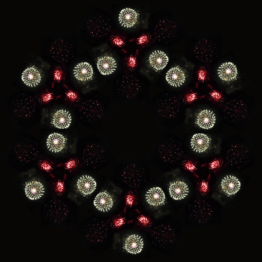 Pyrotechnic Pattern Three Digital Art by Joseph A Langley Pyrotechnic Pattern Three Digital Art by Joseph A Langley