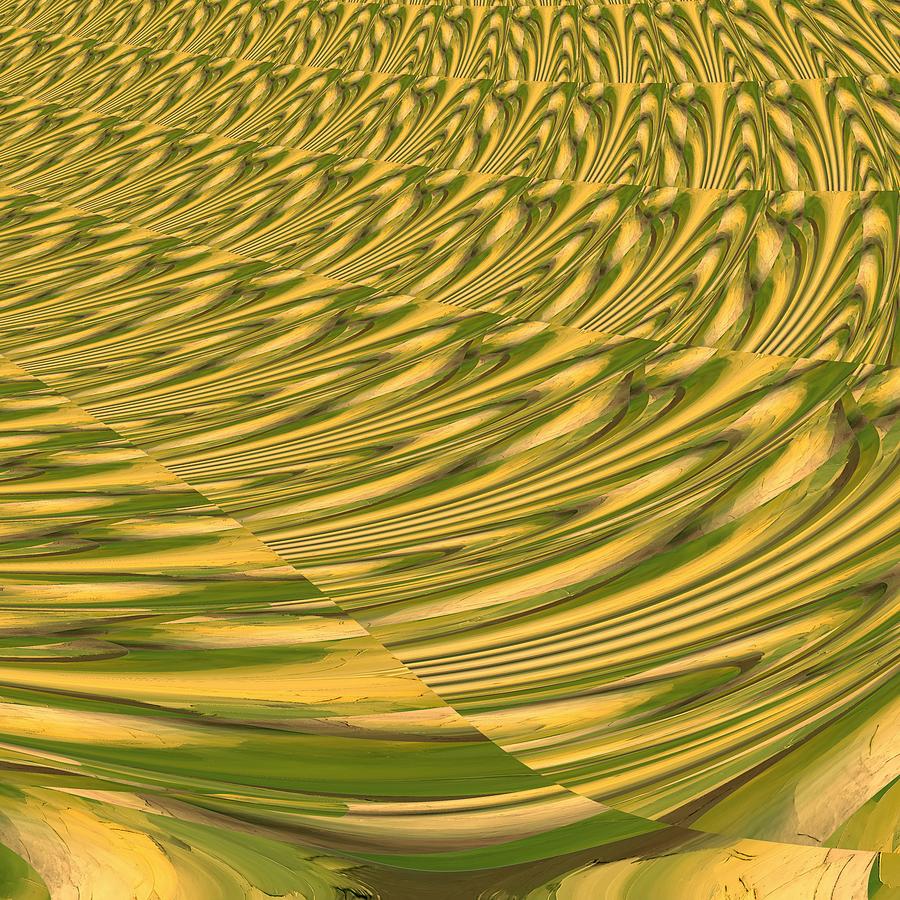 Python Jungle Harmony Digital Art by Stephane Poirier