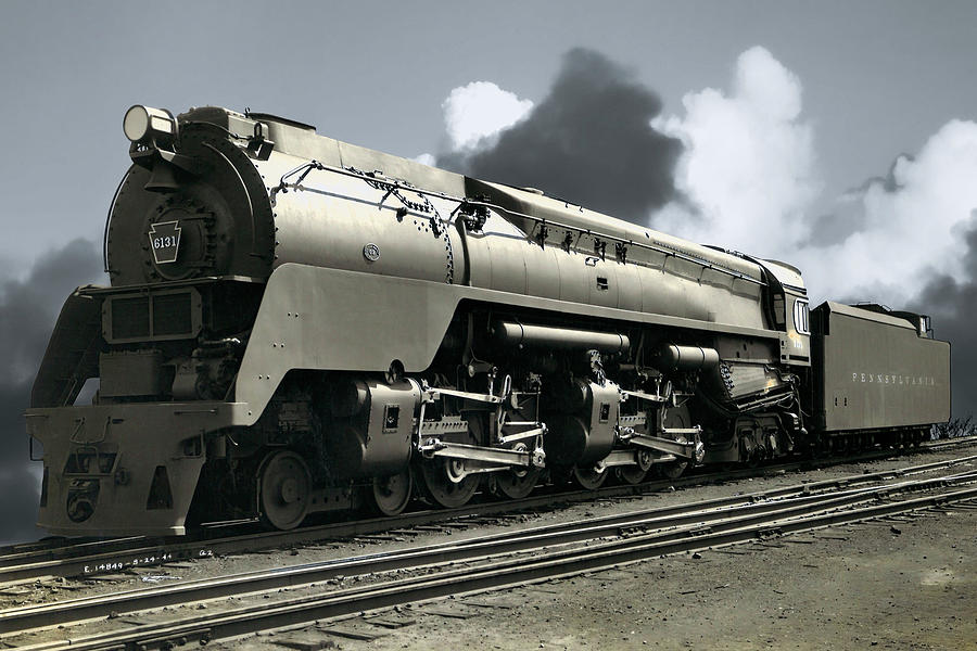 Q2 DUPLEX Steam Locomotive - PENNSYLVANIA Railroad 1944 Photograph by ...