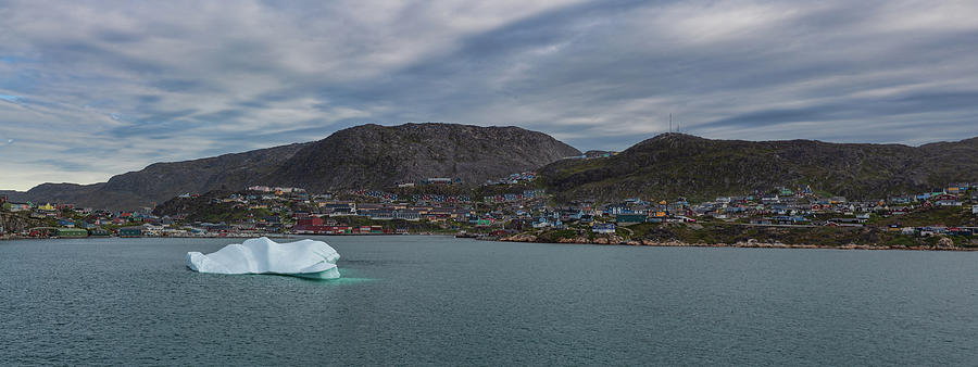 Qaqortoq Greenland Panorama Photograph by John Haldane