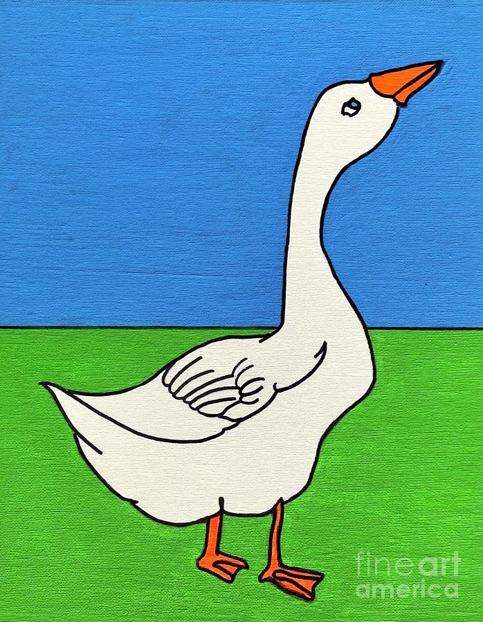 Quackers Painting by Sean Brushingham - Fine Art America