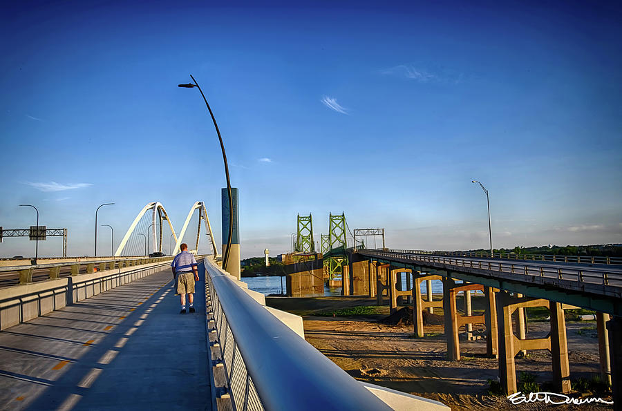 Quad Cities I-74 Bridge Replacement Photograph by Bill Duncan - Fine ...