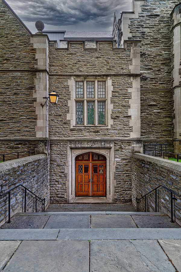 Quadrangle Doorway U-Penn Photograph by Susan Candelario