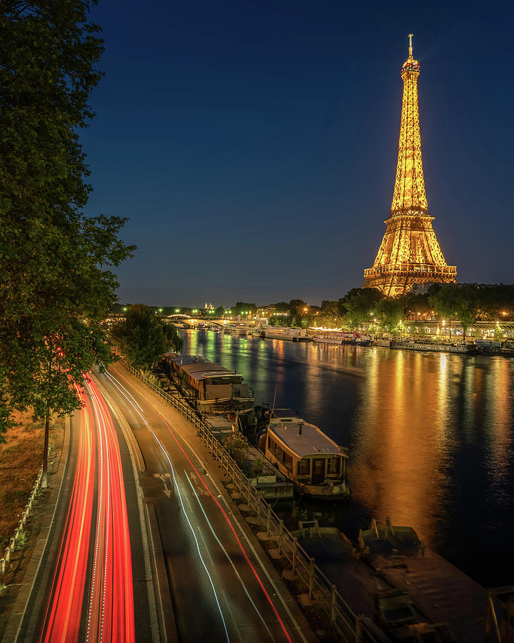 Paris Photograph - Quai De Seine by PB Photography