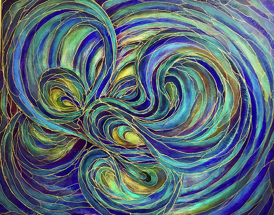 Quantum Consciousness 1 Painting by Rae Chichilnitsky