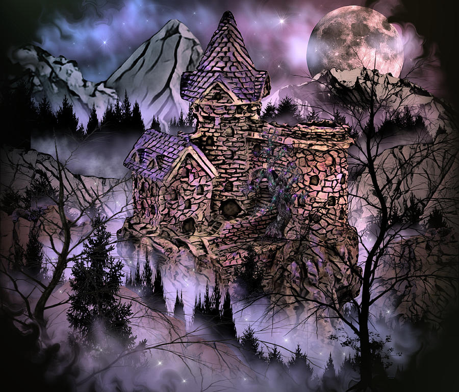 Quarantine Castle Digital Art by Artful Oasis