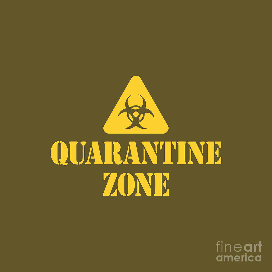Quarantine Zone Digital Art by Amin Sholeh Fine Art America