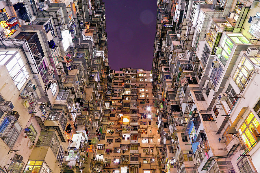 Quarry Bay Hoi Shan House Hong Kong Moster Building Photograph by Joey ...