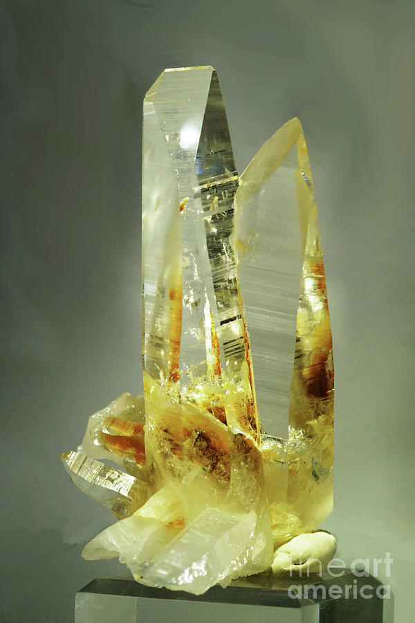 Quartz Crystals 2 Photograph by Rudi Prott
