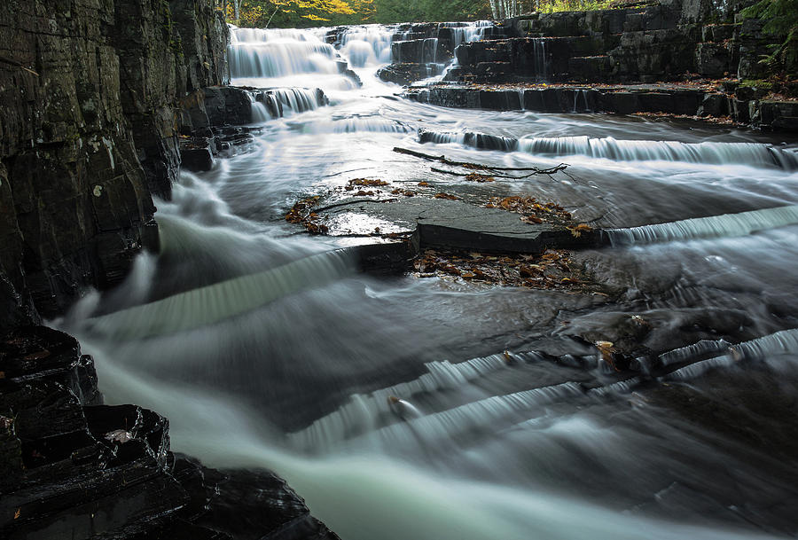 Quartzite Falls 1 Photograph by Steve Petrides - Fine Art America