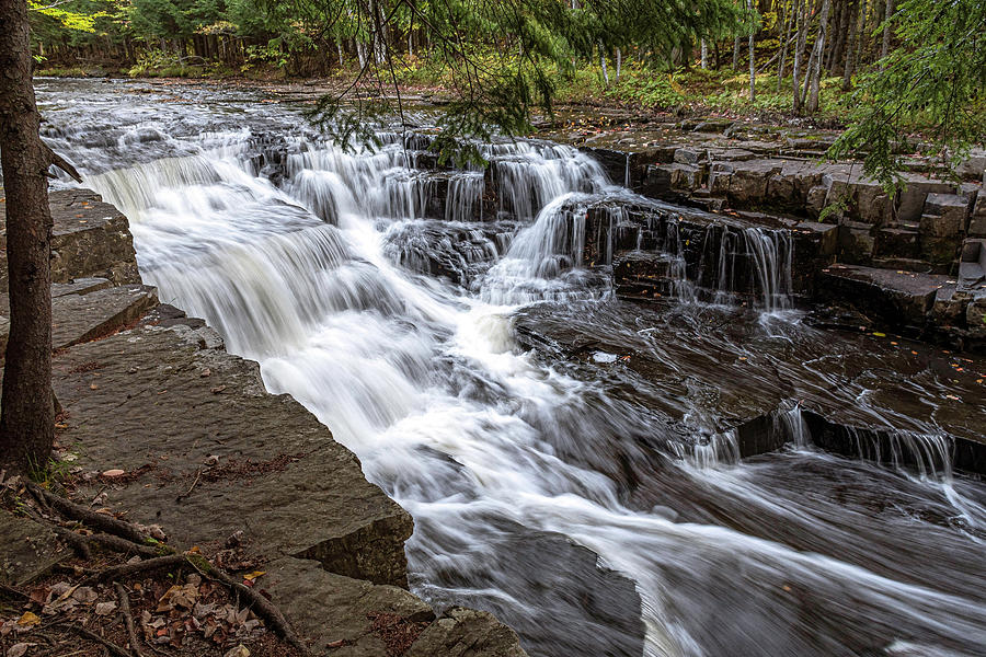 Quartzite Falls 2 Photograph by Tom Clark