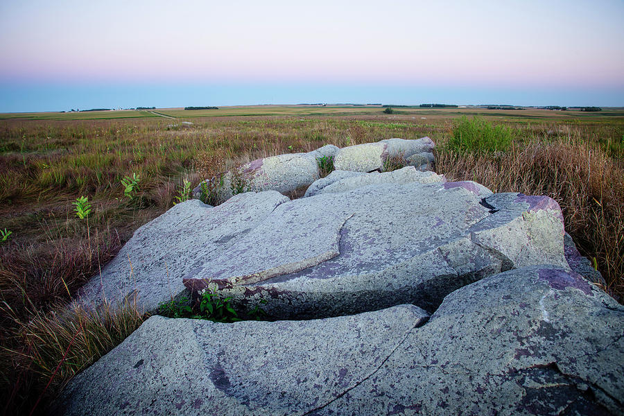 Quartzite On Touch The Sky Prairie Photograph