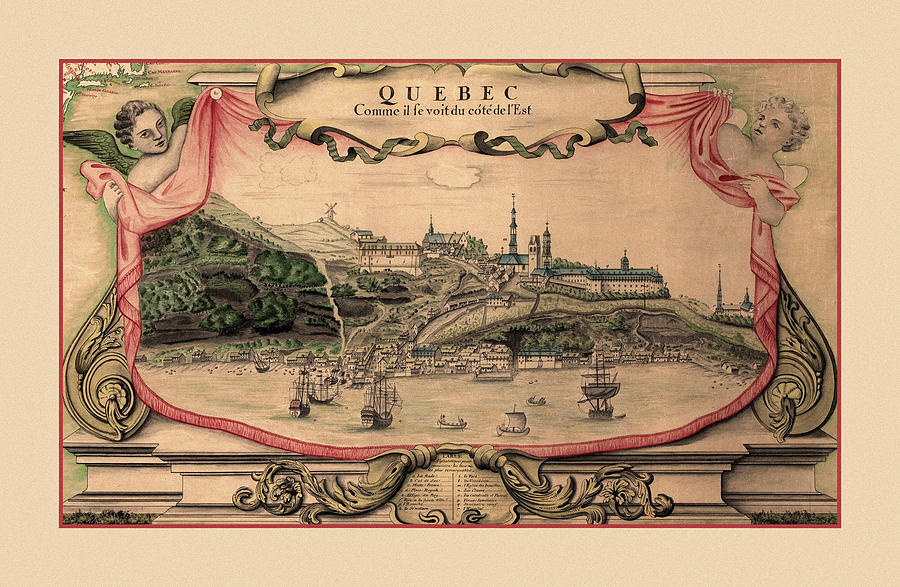 Quebec City 1688 Photograph