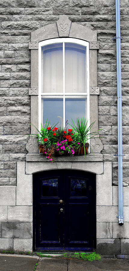 Quebec City Window Photograph by Kenneth Lane Smith