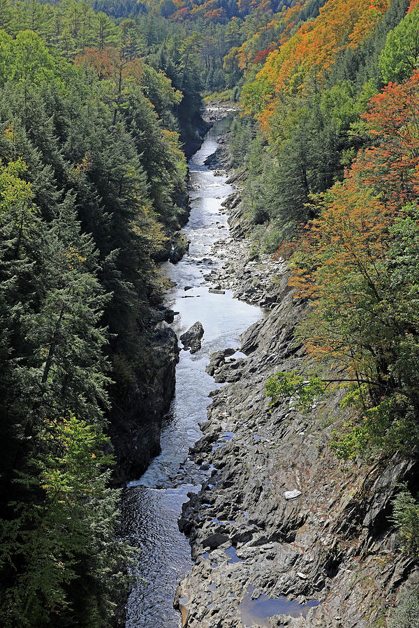 Quechee Gorge - Vermont Photograph by Richard Krebs