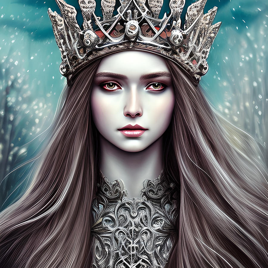 Queen Adore Wealth And Privilege Of The Medieval Power Structure Digital Art By Bella Frenchy 2886