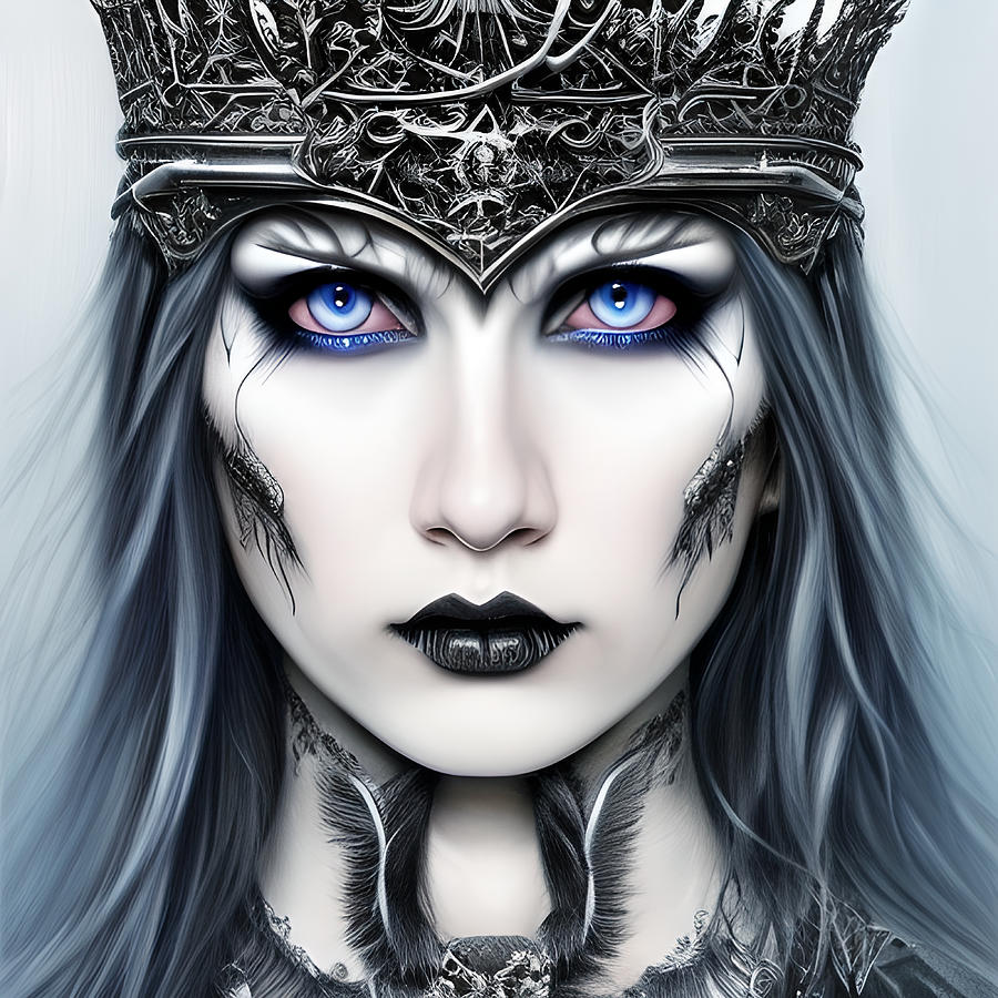 Queen Anne Gothic Royalty of Mythical Origins Digital Art by Bella ...