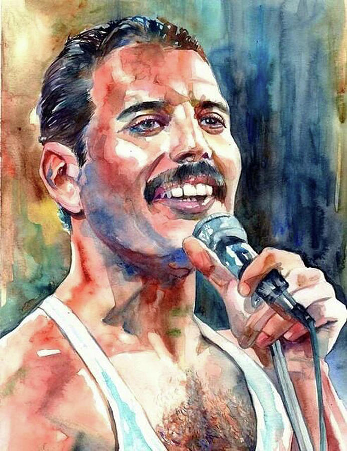 Queen Band Freddie Mercury Painting Best Art Painting By Harry