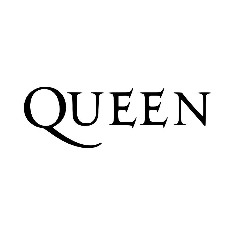 Queen band logo freddie mercury Digital Art by Harry Stevenson - Fine ...