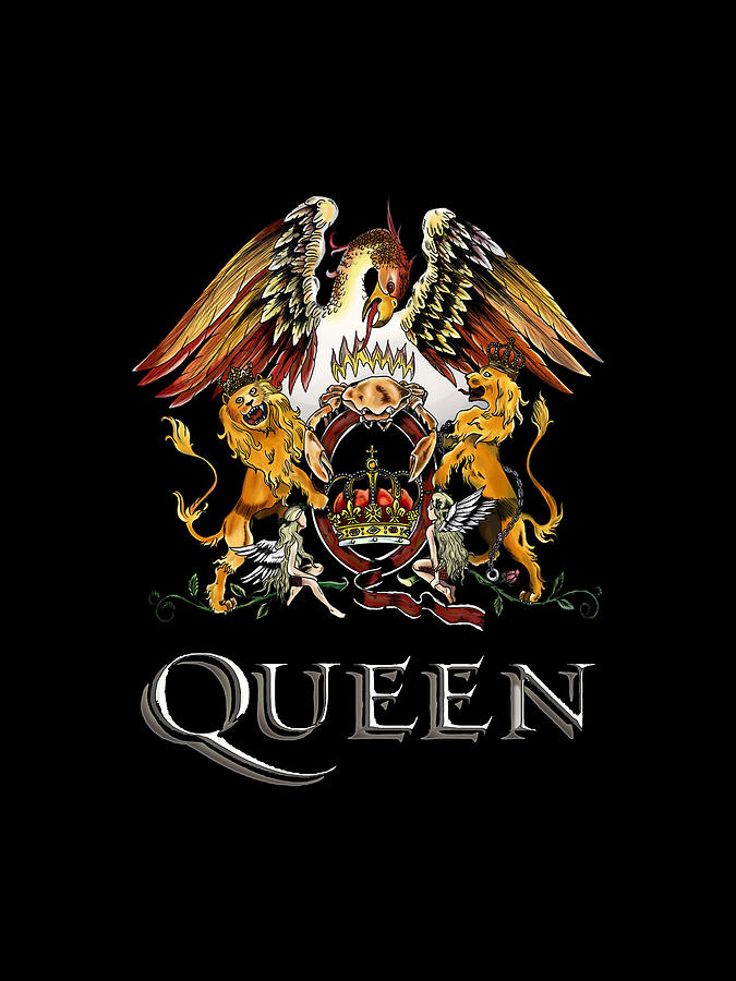 Queen Band logo vintage Digital Art by Nessi Judge - Fine Art America