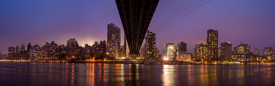 Queen Bridge, New York skyline Photograph by F11photo