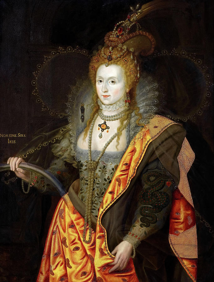 Queen Elizabeth I Painting by Isaac Oliver - Fine Art America