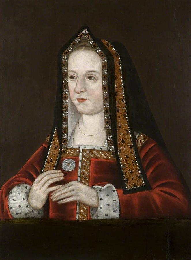 Queen Elizabeth of York 1466-1503 Painting by Anonymous - Fine Art America