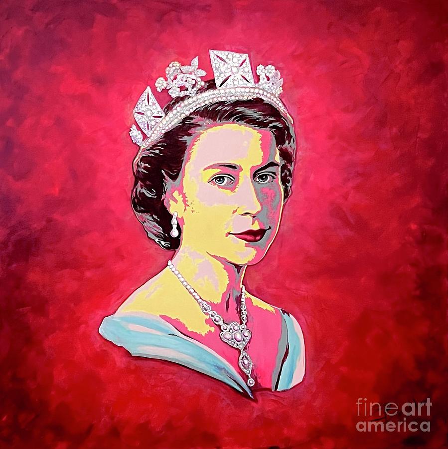 Queen Painting by Ella Boughton