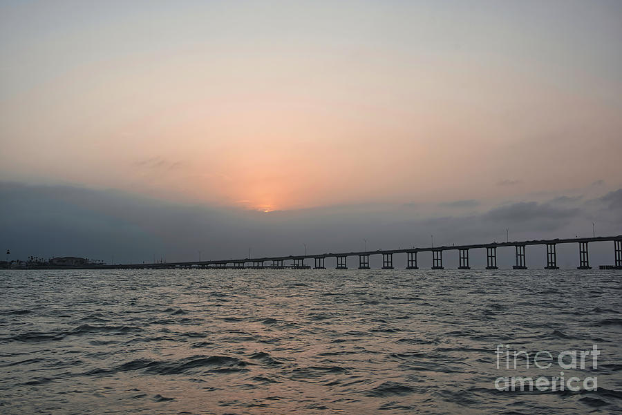 Queen Isabella Causeway Sunset Photograph by Andrea Anderegg