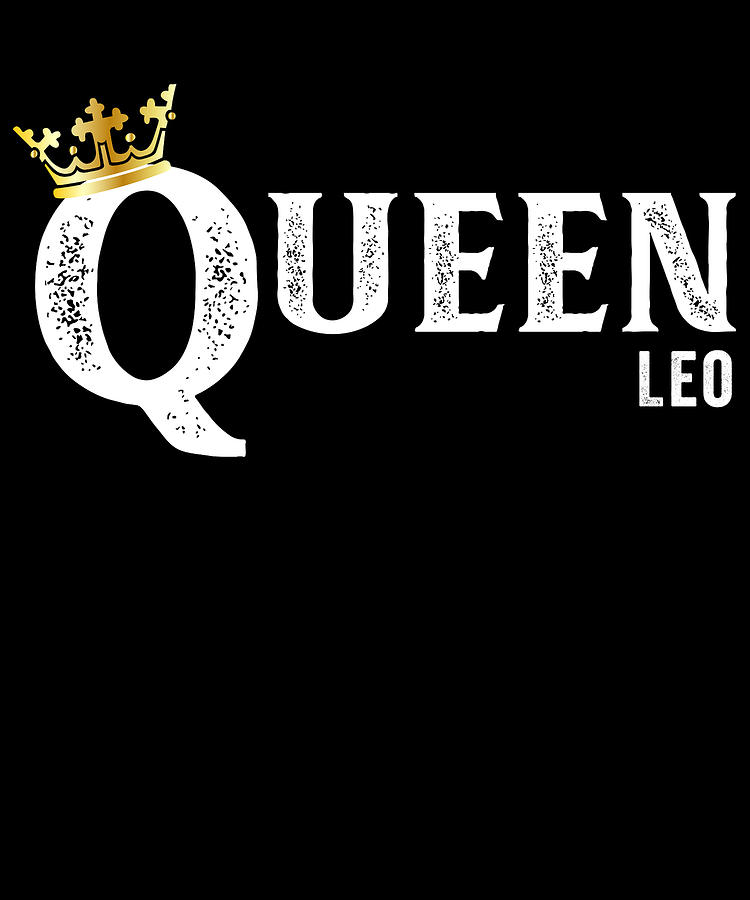 Queen Leo Zodiac Sign Digital Art by Jane Keeper - Fine Art America