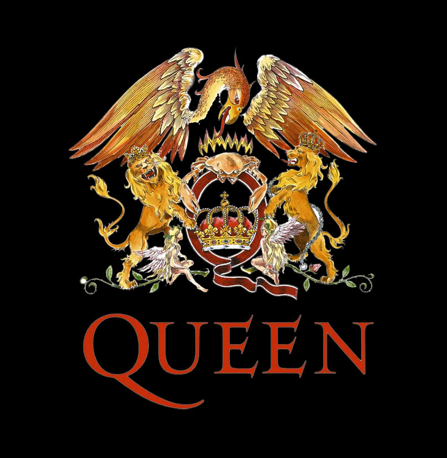 Queen Digital Art - Queen logo by Sally Ayad