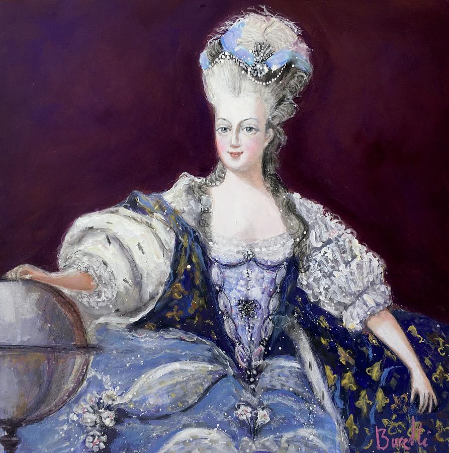 Queen Marie Antoinette Of France Painting By Ellie Burelli Fine Art
