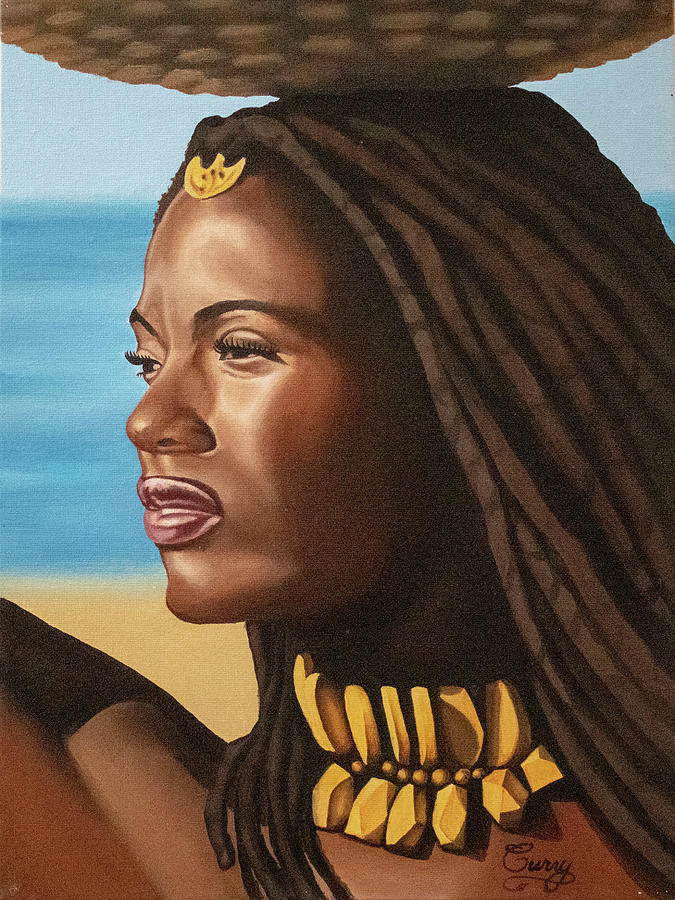 Queen Painting by Myron Curry