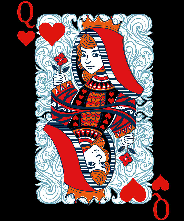 Queen of Hearts Digital Art by Jacob Zelazny - Fine Art America