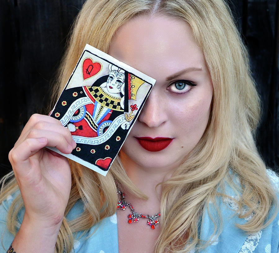 Queen Of Hearts Photograph