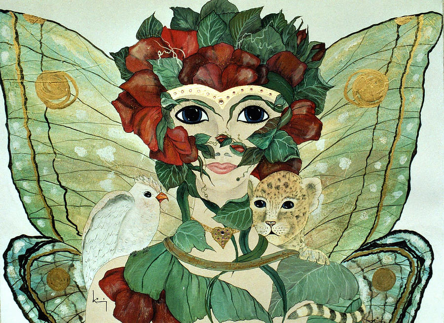 Queen Of The Jungle Painting by ReGina Koenig - Fine Art America