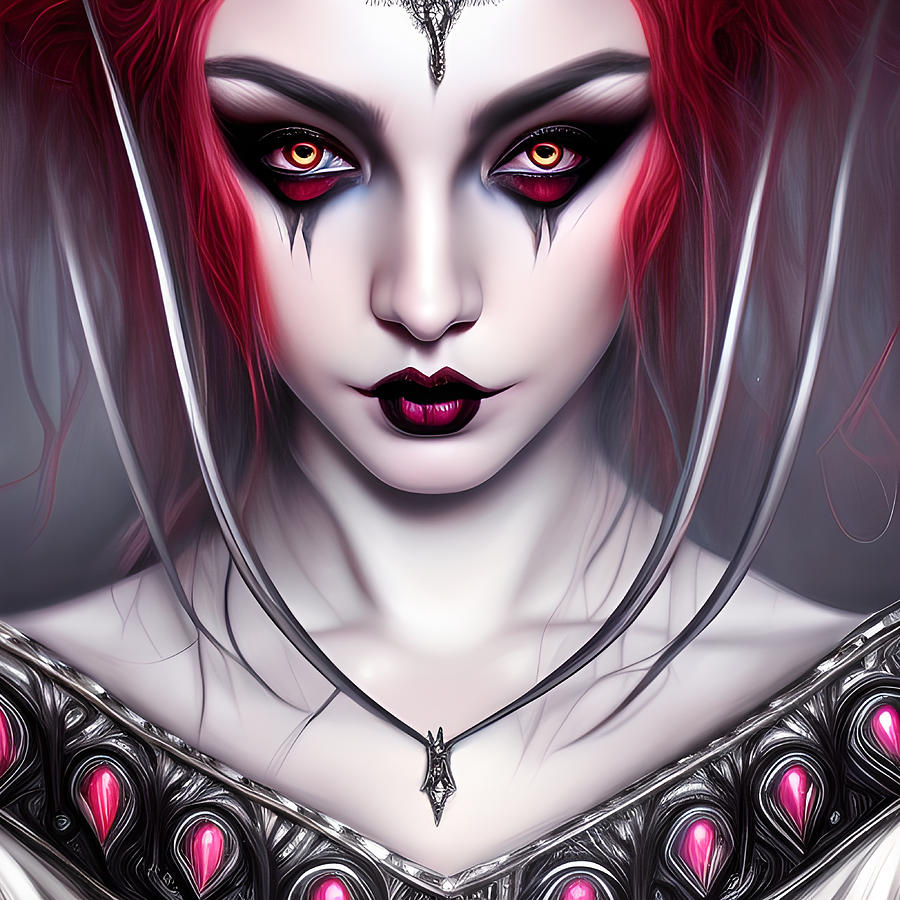 Queen Olivia Royal Highness And Queen Of Hearts Digital Art by Bella ...