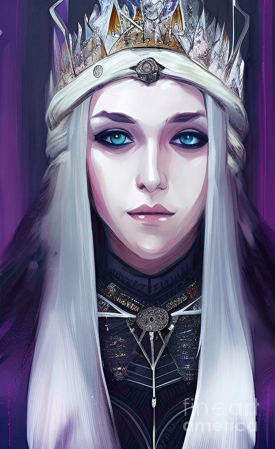 Queen Rhaenyra Digital Art by PSYCO Art - Pixels