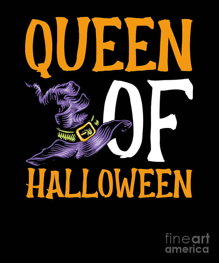 Queen witch of halloween Digital Art by BeMi90 - Fine Art America