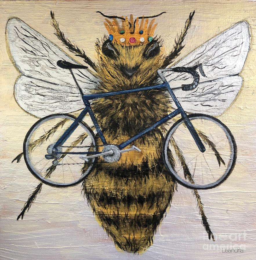 Queenbee Rider Painting by Leandria Goodman