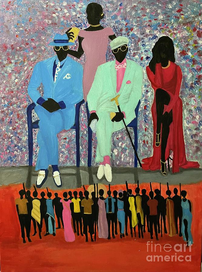 Queens and Kings Painting by Kevin Byrd - Fine Art America