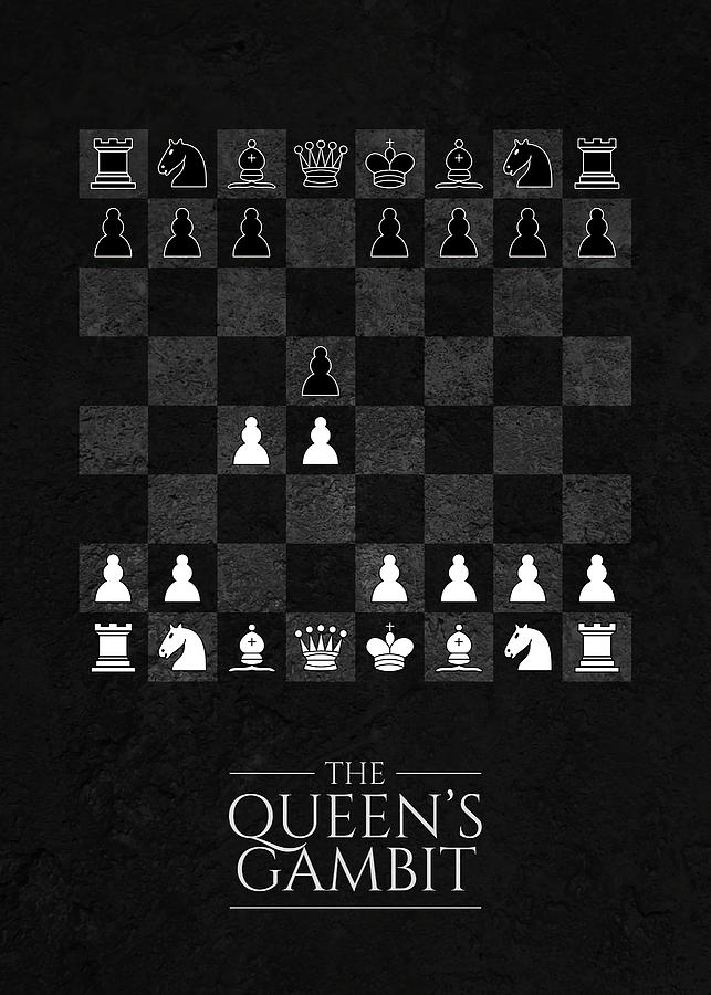 Queens Gambit Chess Poster Imr Designs Tapestry Textile By Sonny Reyes Fine Art America 9272