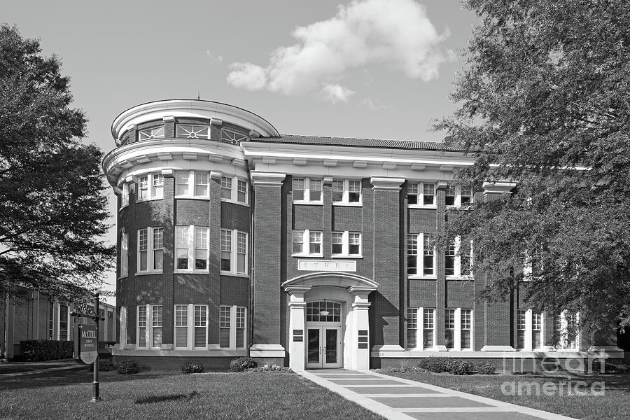 Queens University of Charlotte Skyes Learning Center Photograph by University Icons