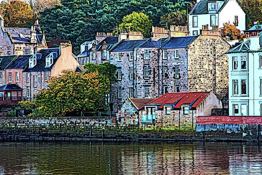 Queensferry Scotland Digital Art by SnapHappy Photos