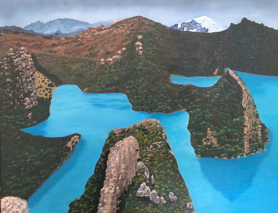 Queenstown Painting by Greg Maffei Fine Art America